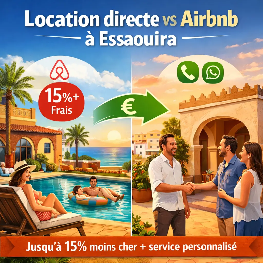 Site web vs airbnb